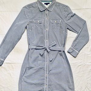 Tommy Hilfiger striped button down dress